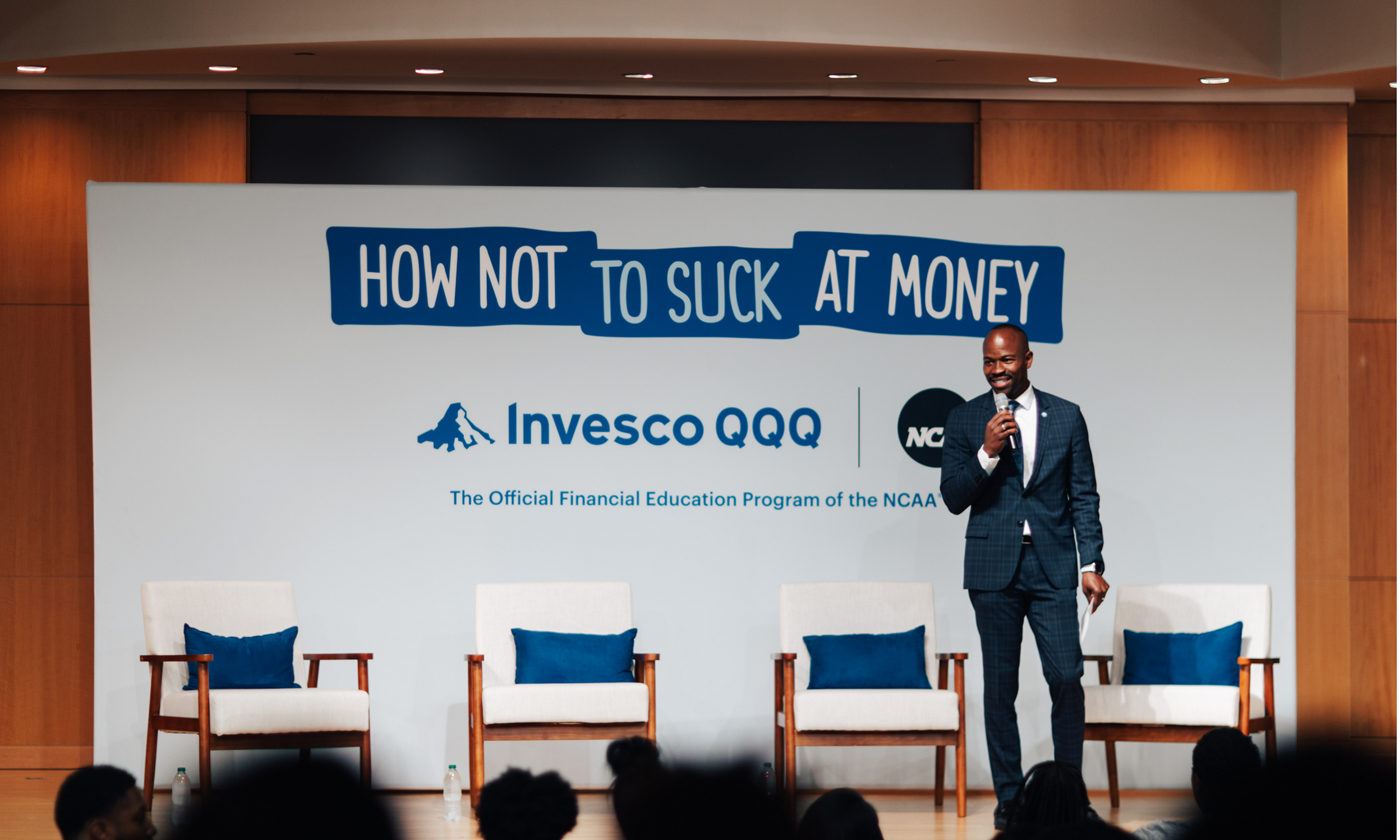  Speaker at Invesco's How Not to Suck at Money program 