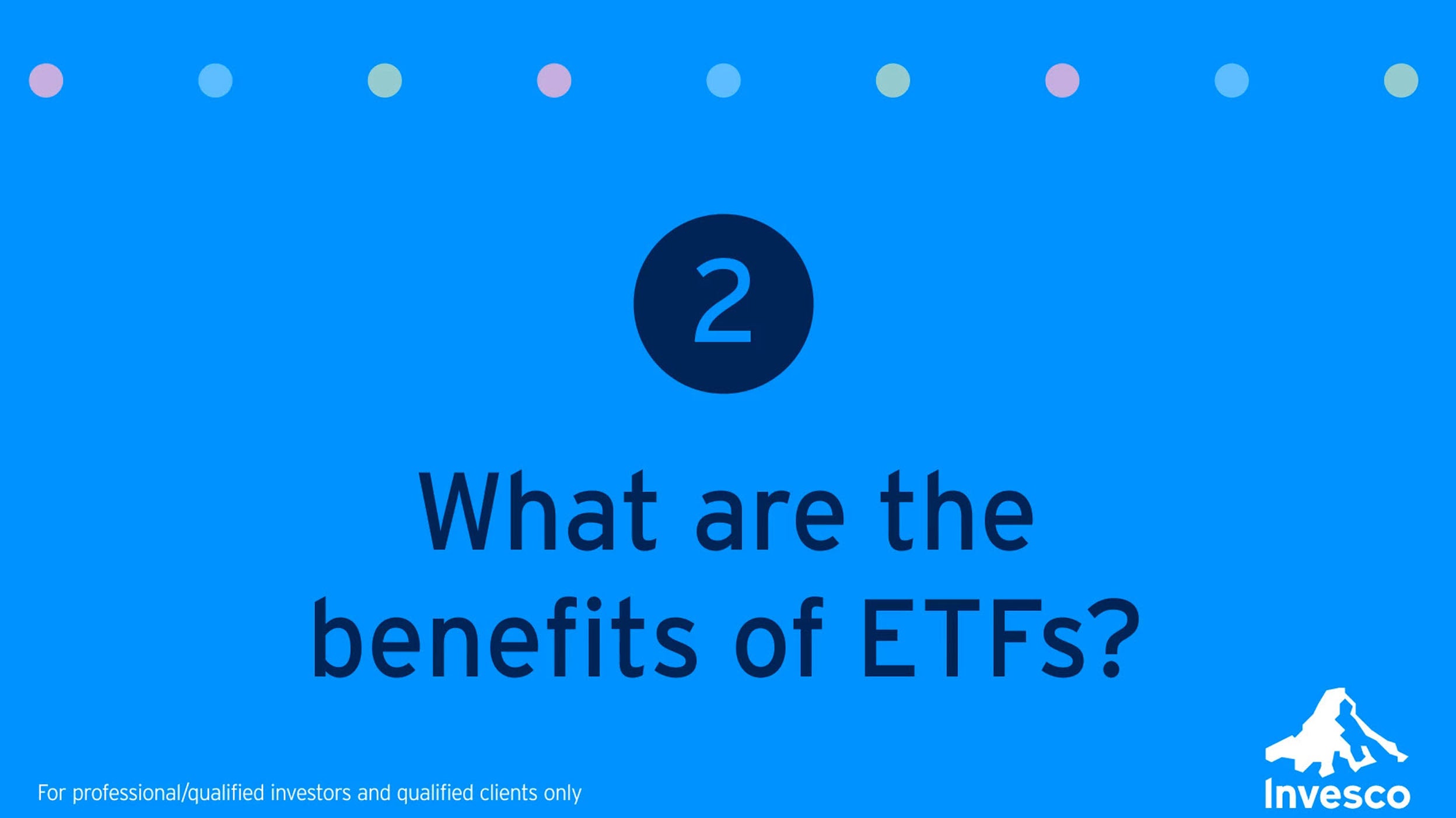 What are the benefits of ETFs?
