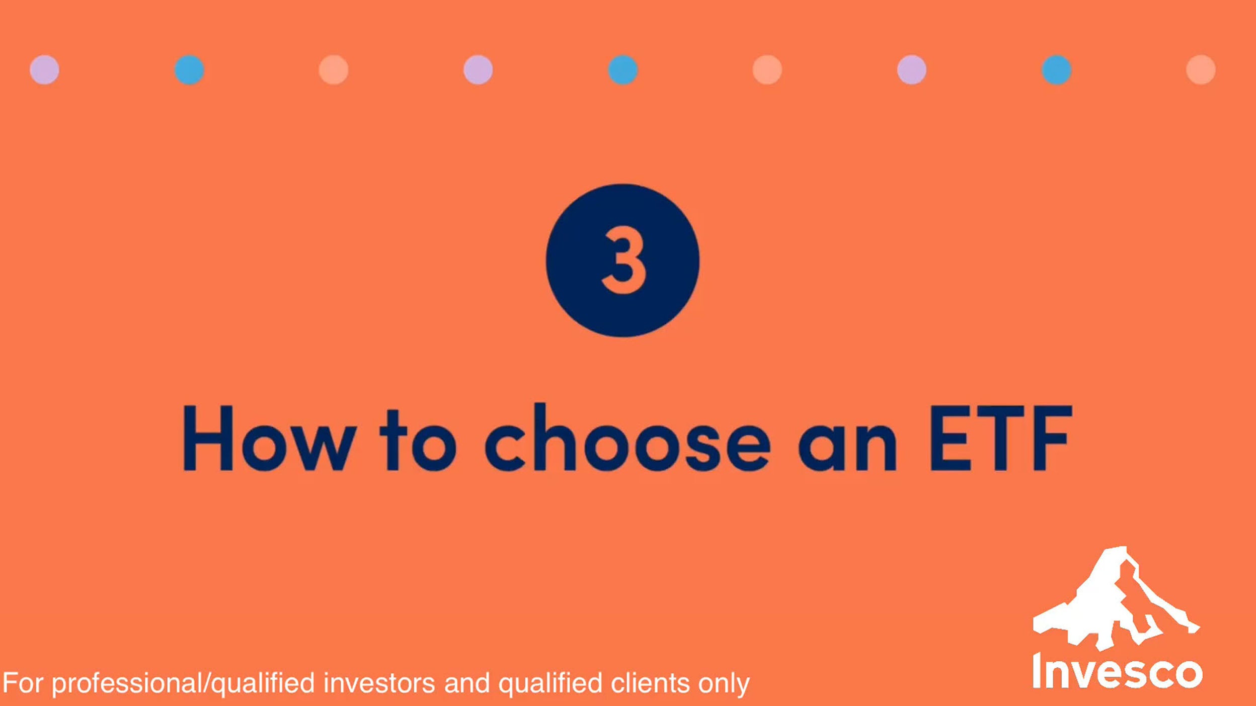 How to choose an ETF