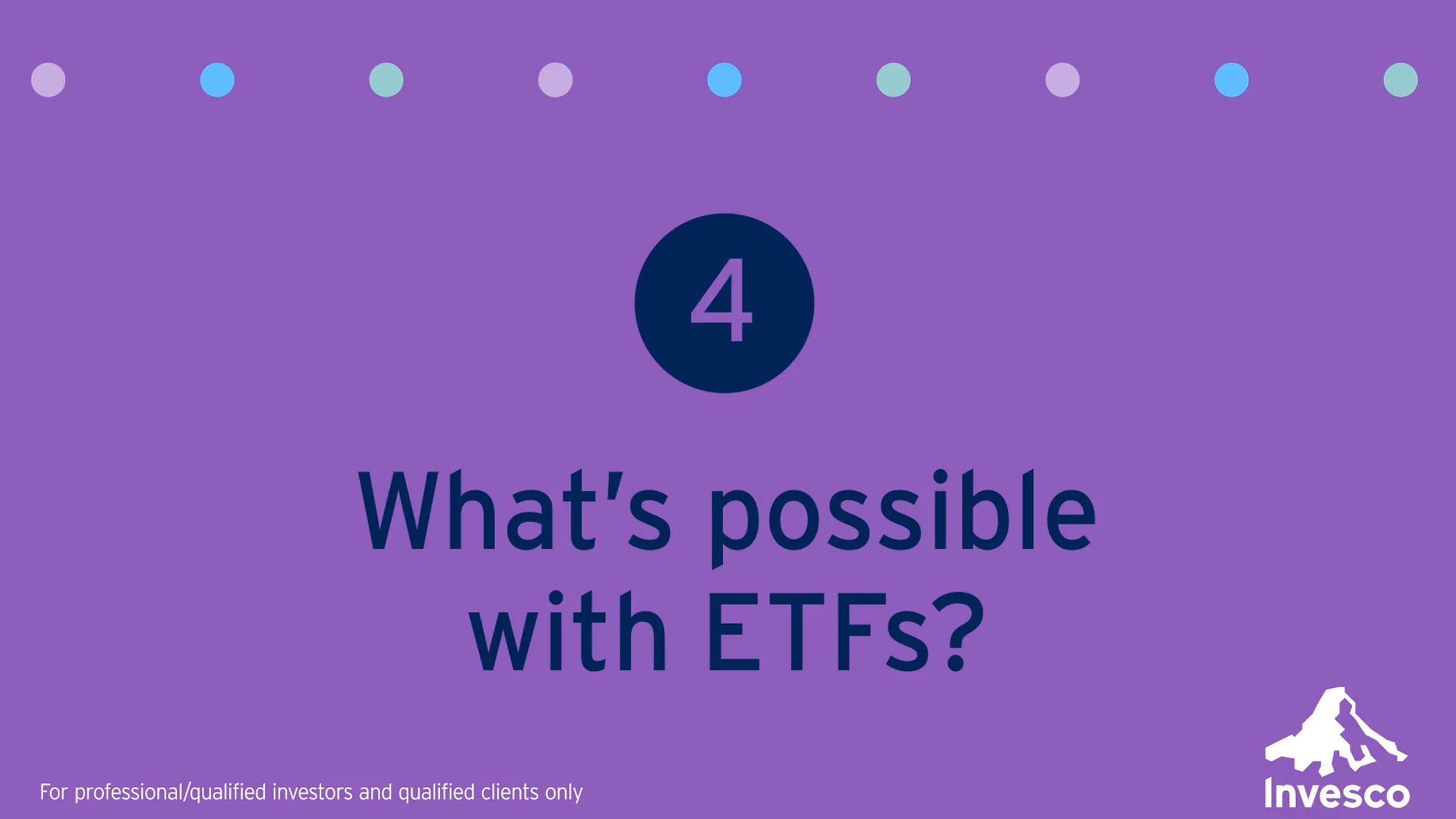 What's possible with ETFs?