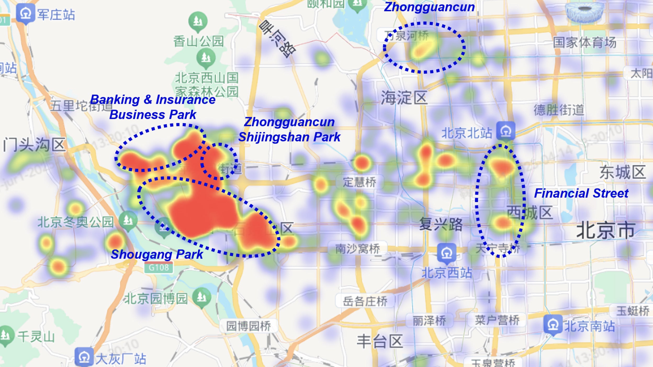 Figure 5 – Izara Holdings Beijing development project target tenant heatmap