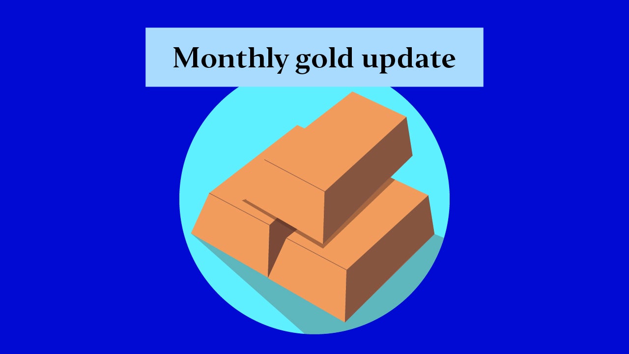 Monthly gold update