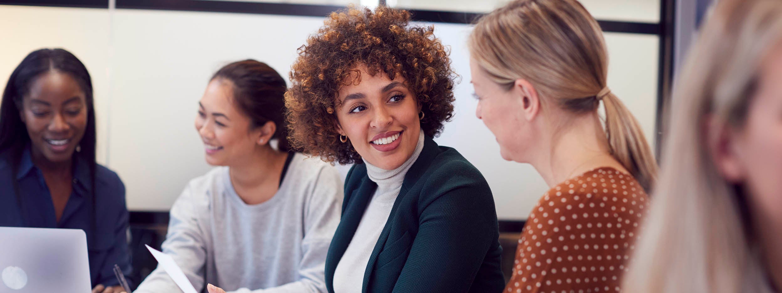 business resource groups discussing