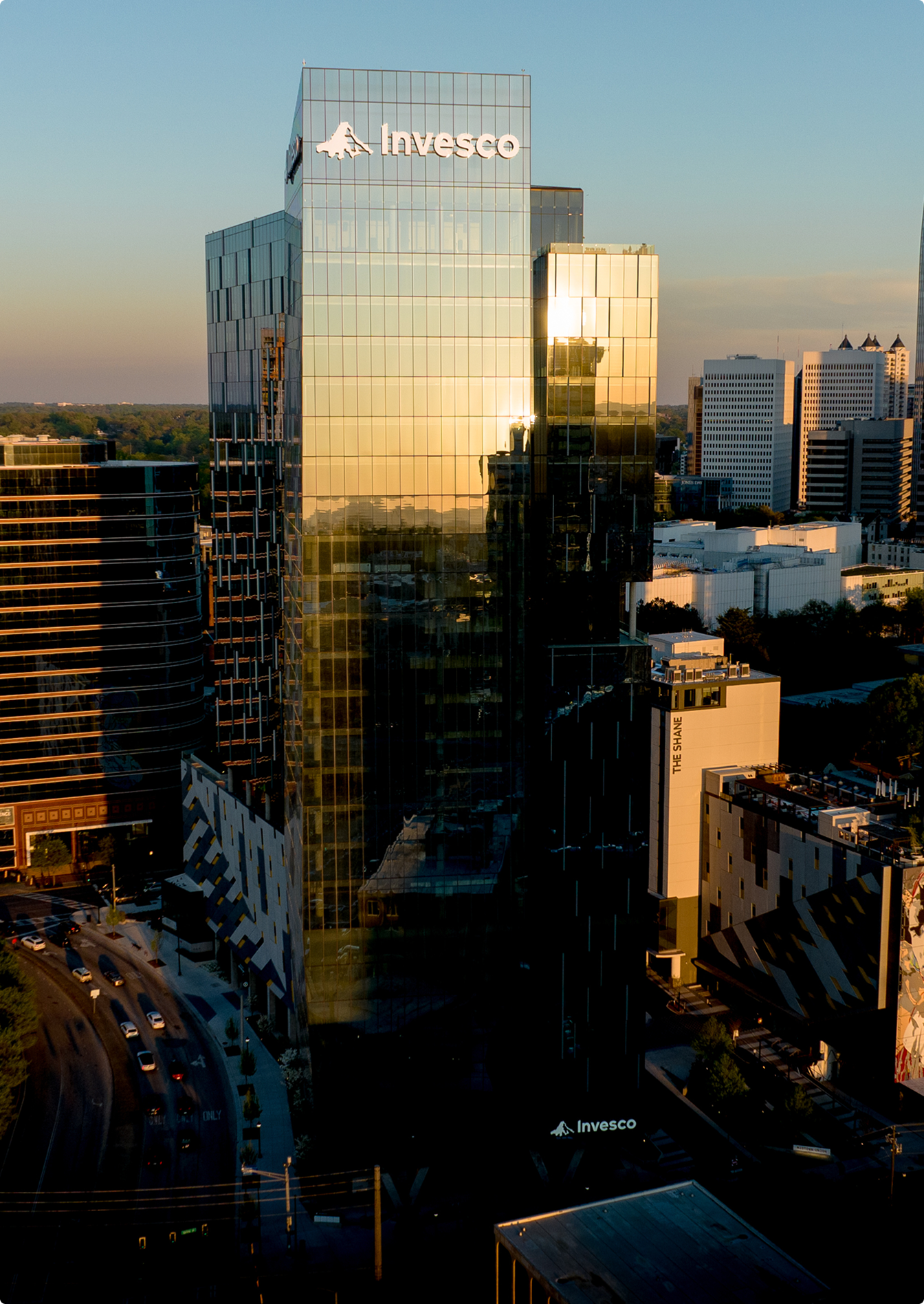  Exterior of Invesco office