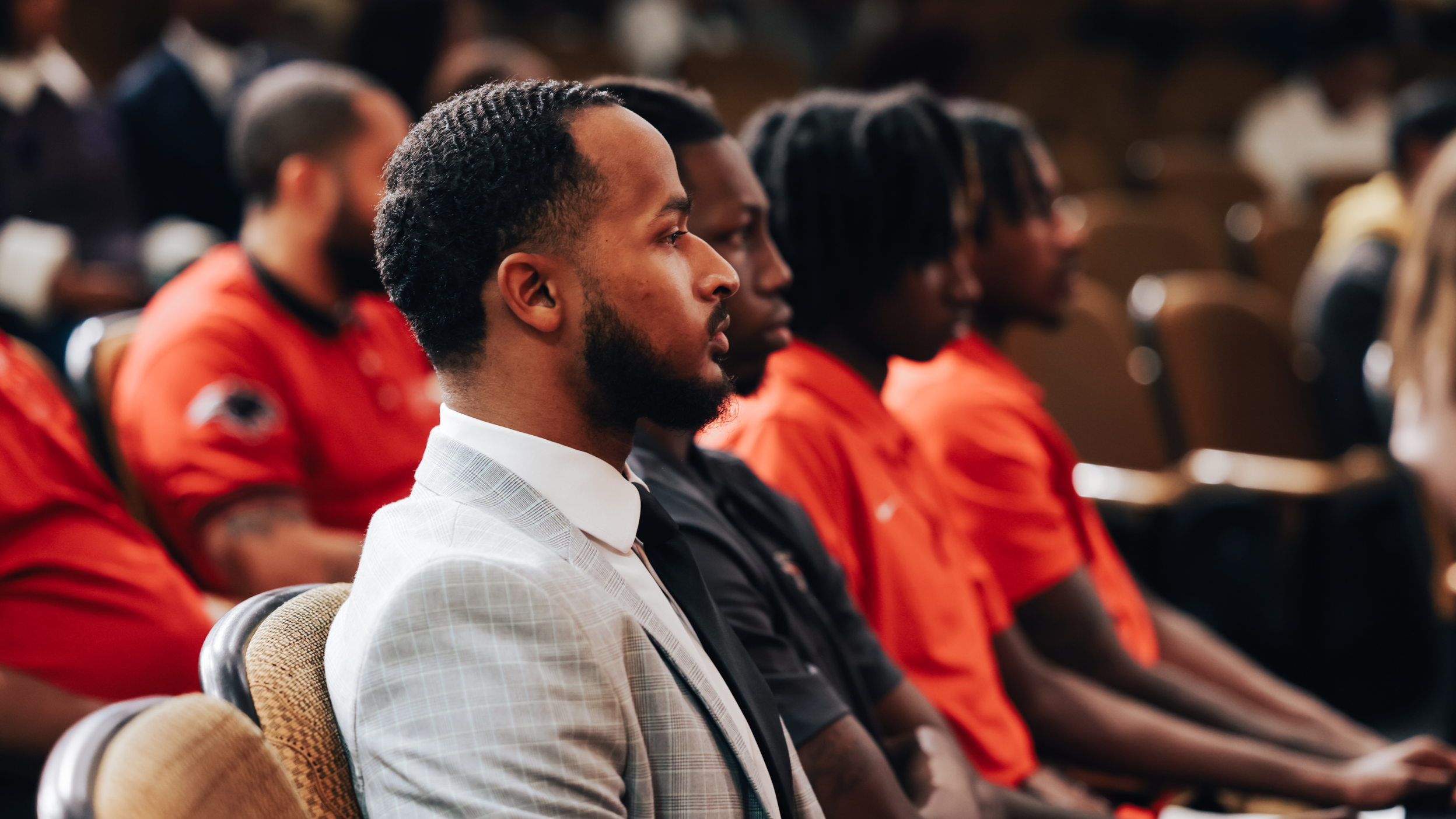 Attendees at NCAA and 100 Black Men of Atlanta program