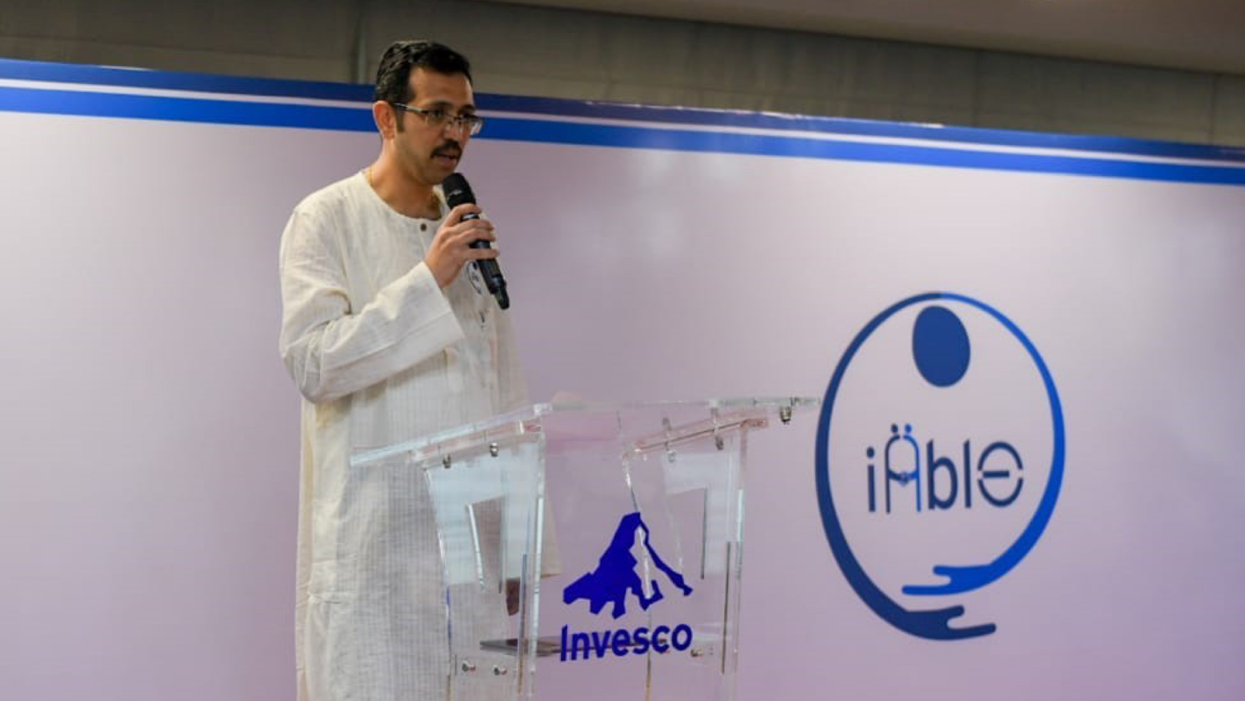 Speaker at i-Able event in Hyderabad India