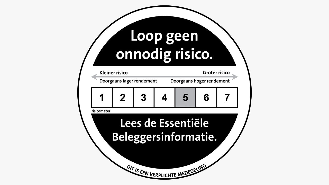 Loop geen onnodig risico.