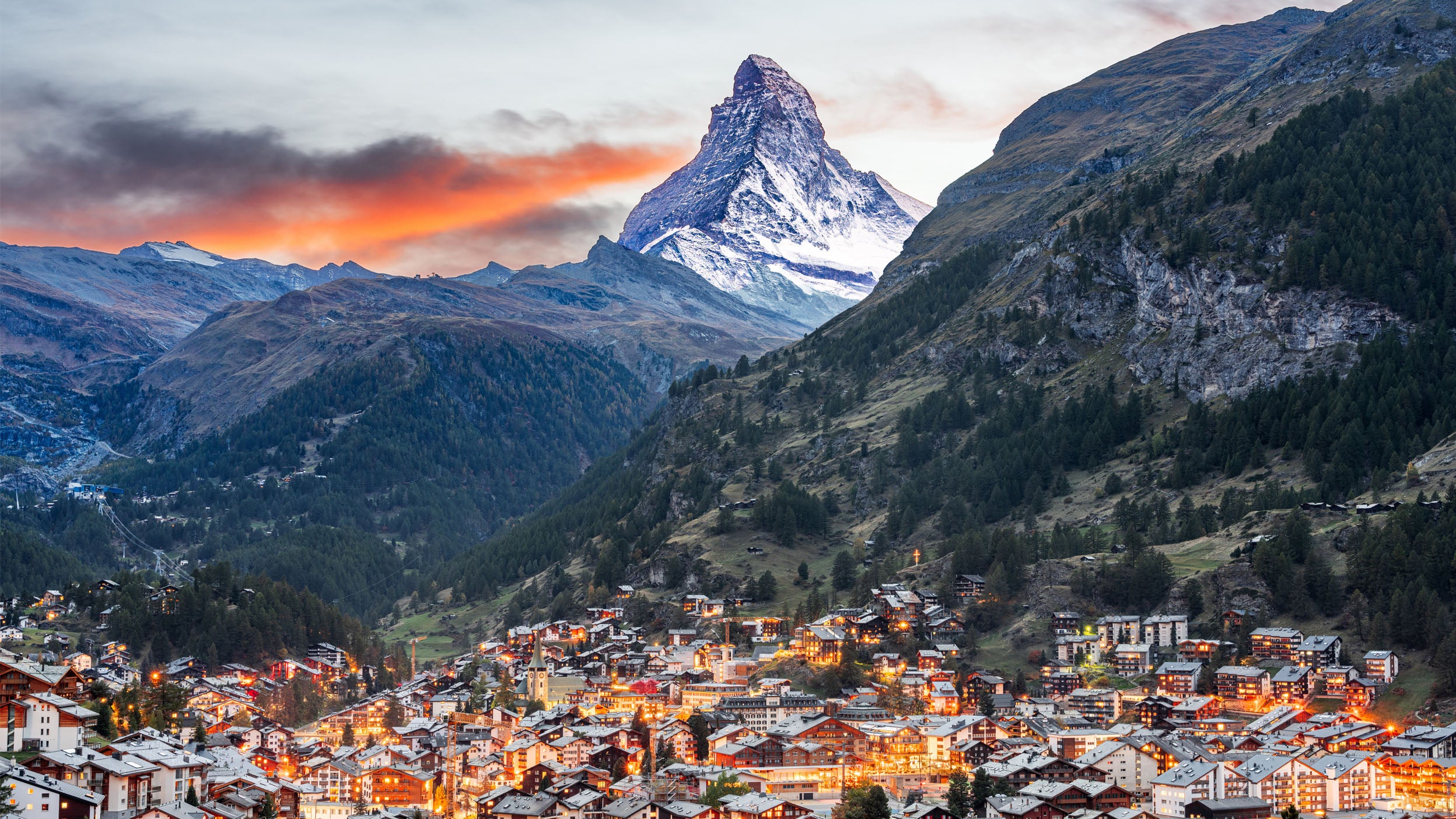 Swiss valley