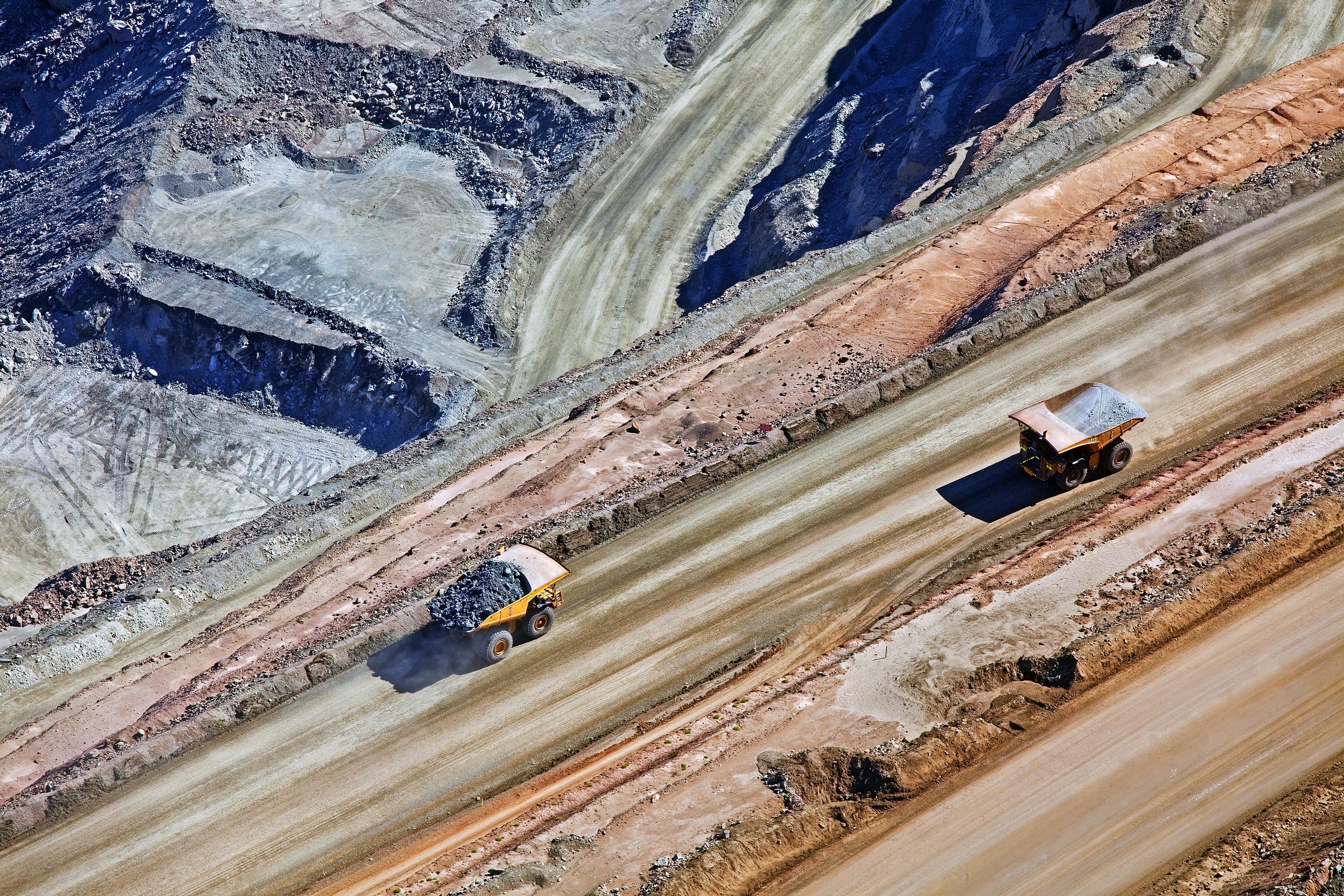 Mining trucks