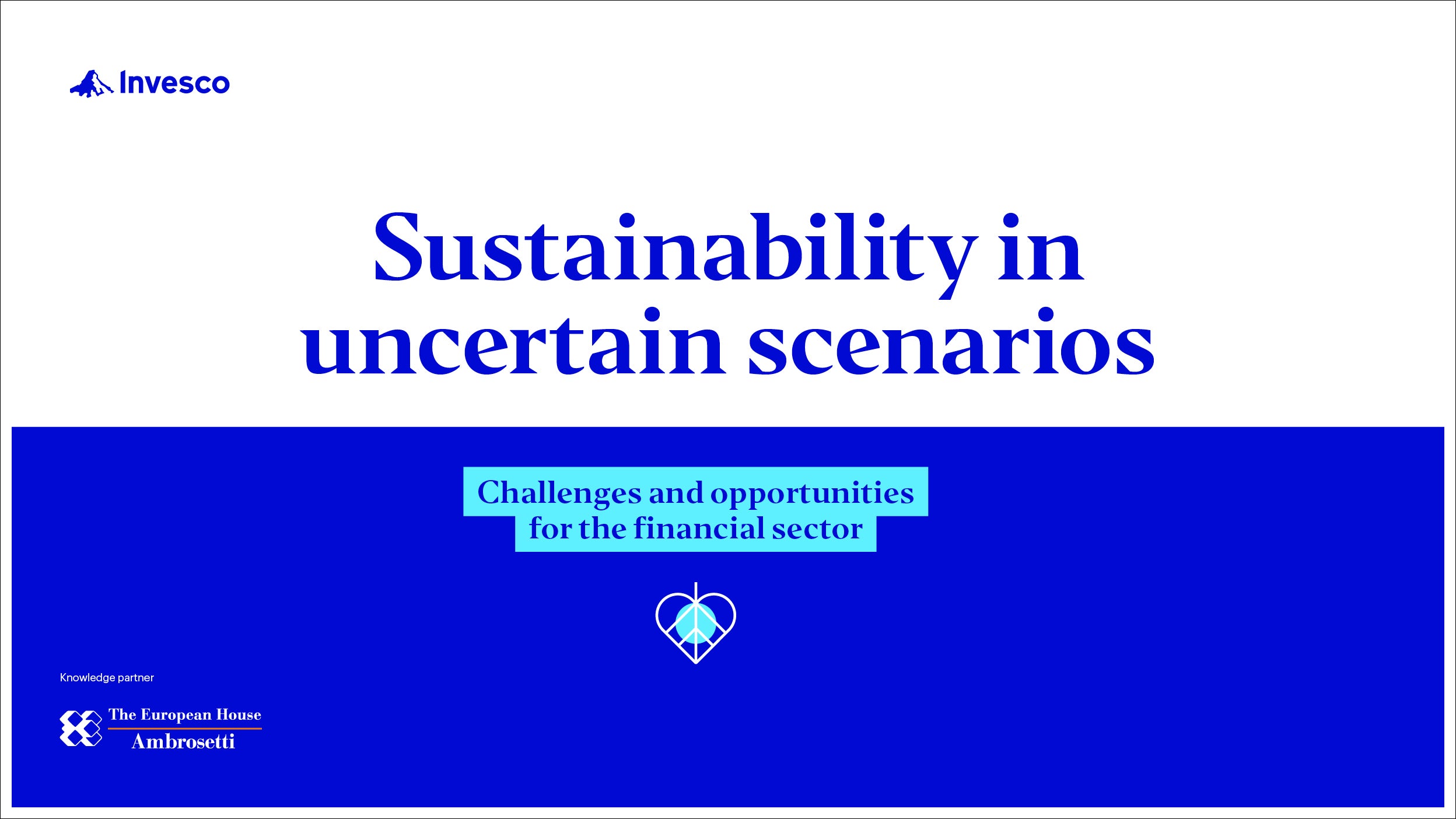 Invesco | Sustainability should be a spirited word, used resolutely and proudly. Why?
