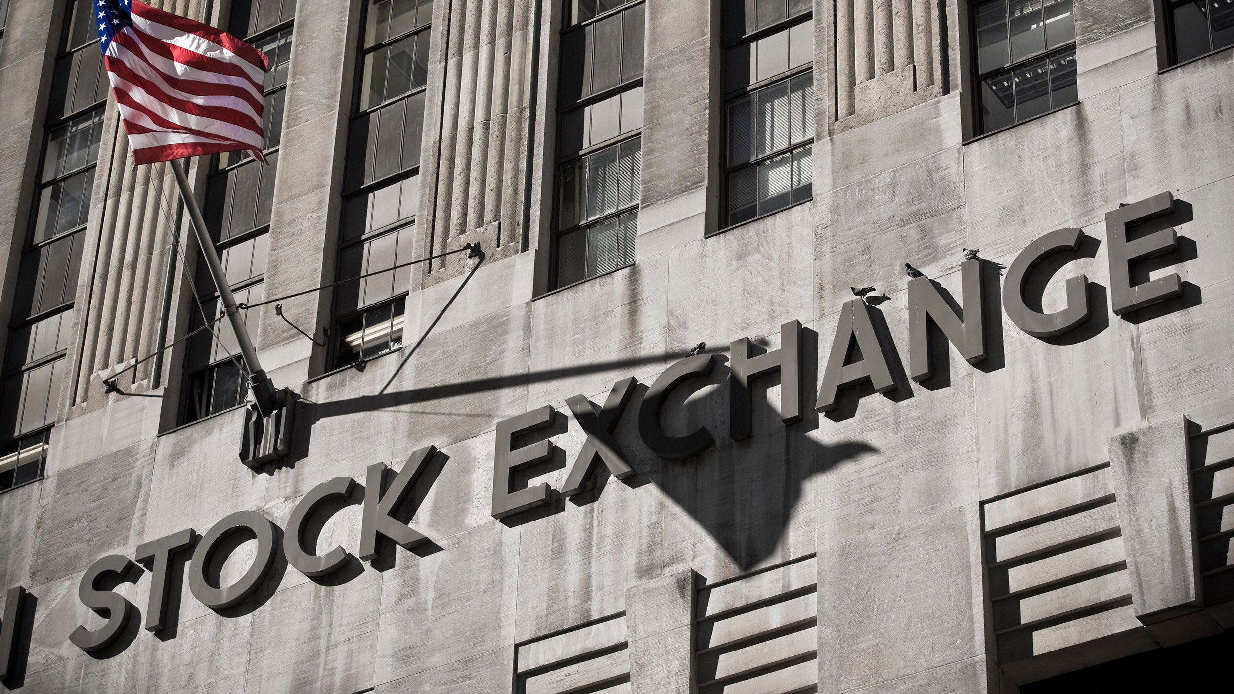 New York Stock Exchange signage