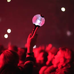 K-pop%20fan%20raise%20bomb%20light%20stick%20lamp%20at%20a%20K-pop%20concert.