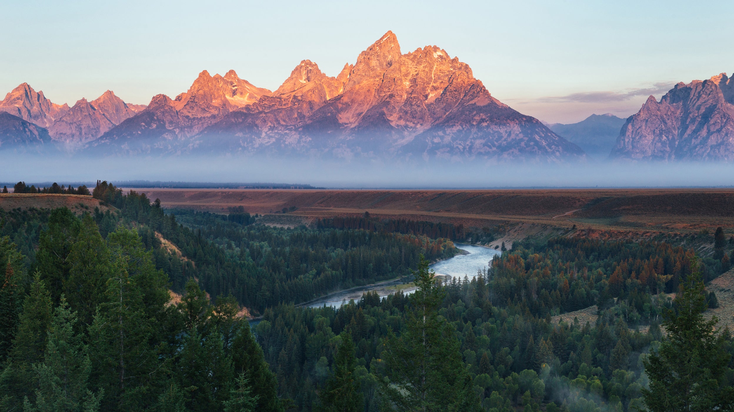 Scenic image of jackson hole