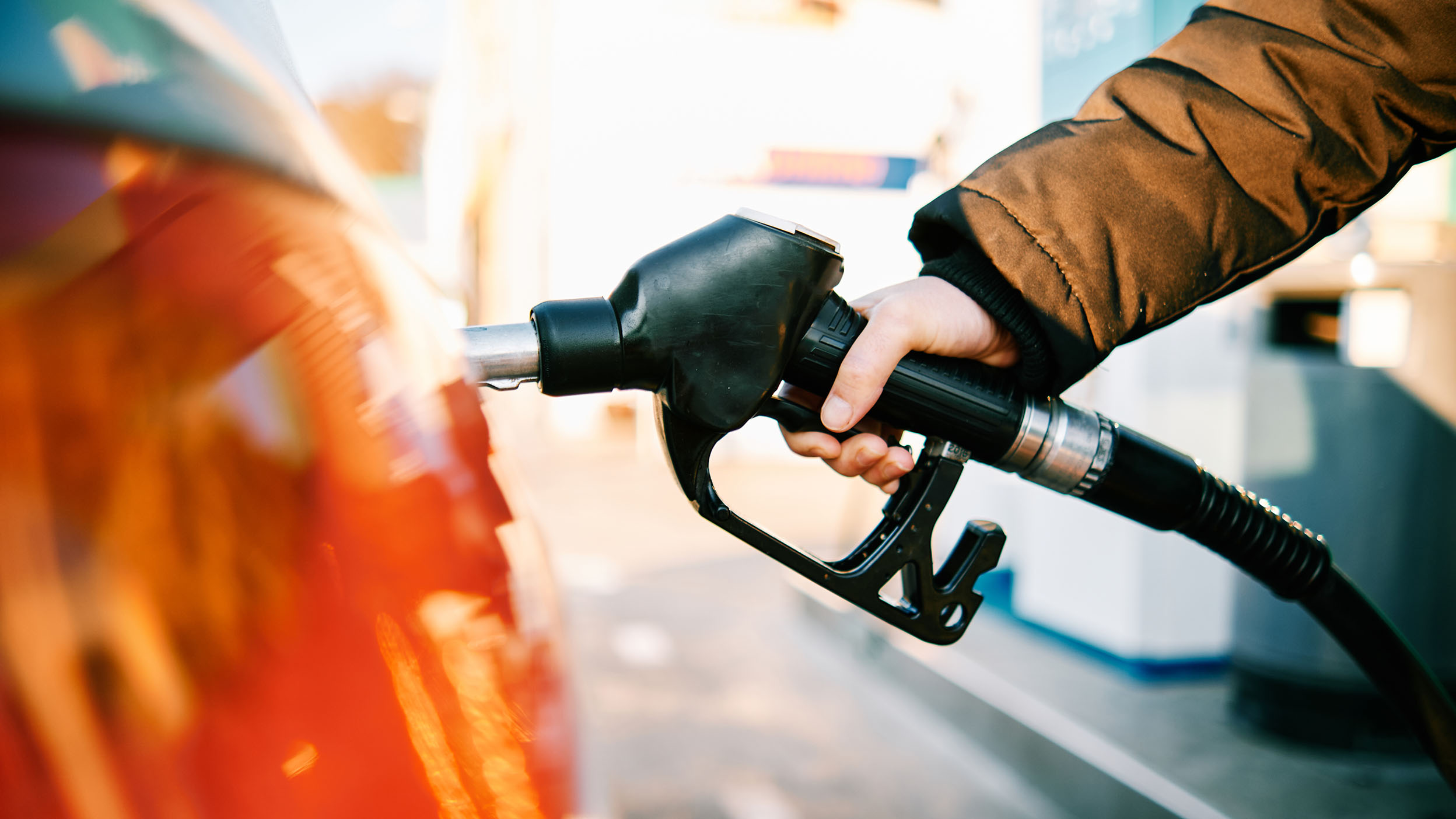 Fueling the car