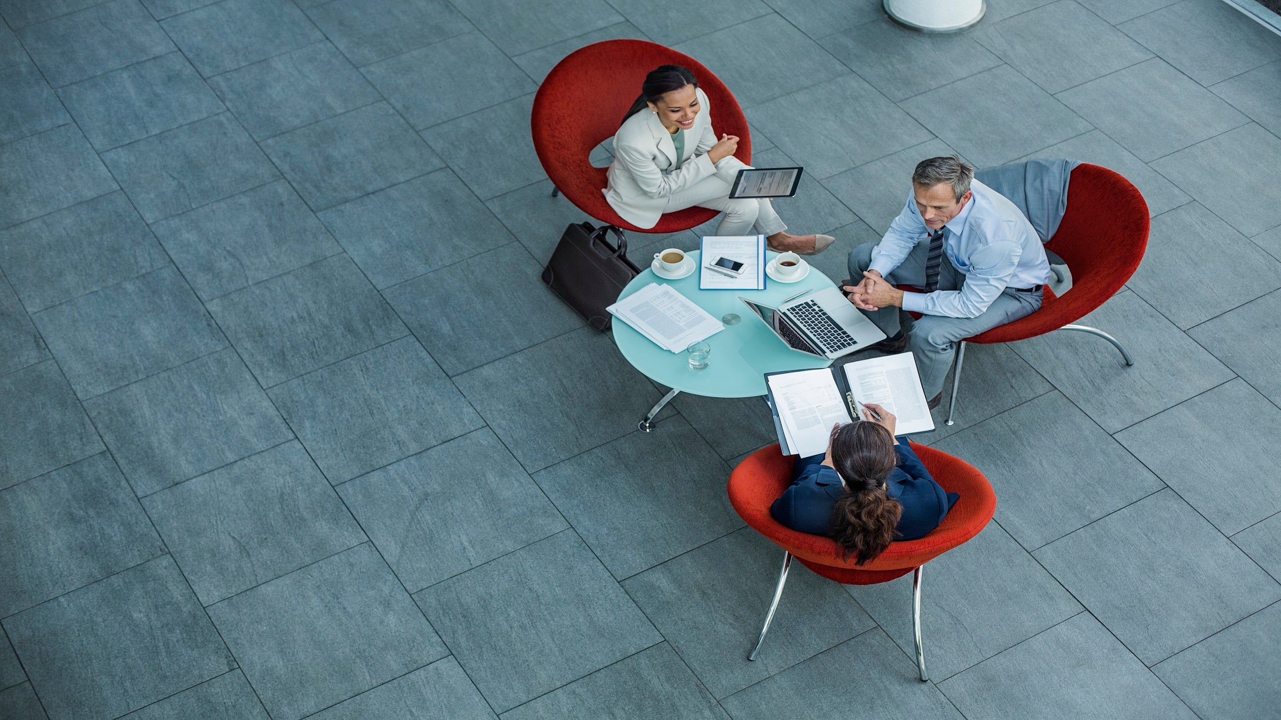 Business team at a meeting