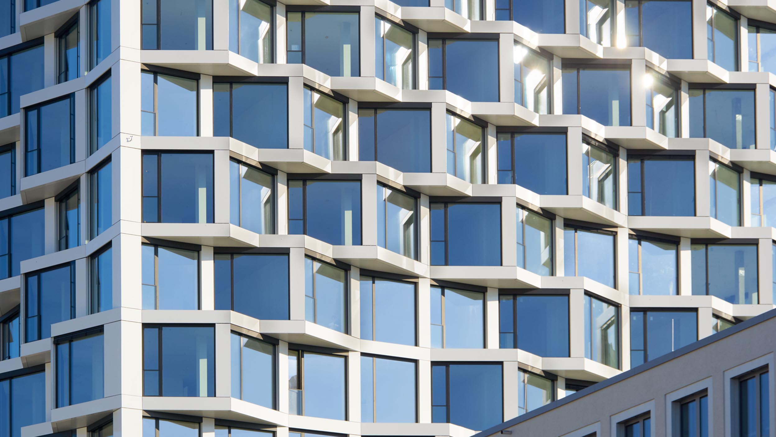 Graphic of windows on a building