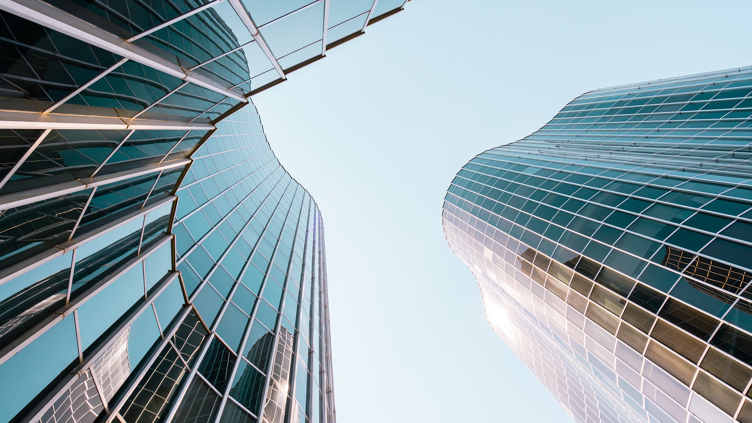 View of buildings from the ground
