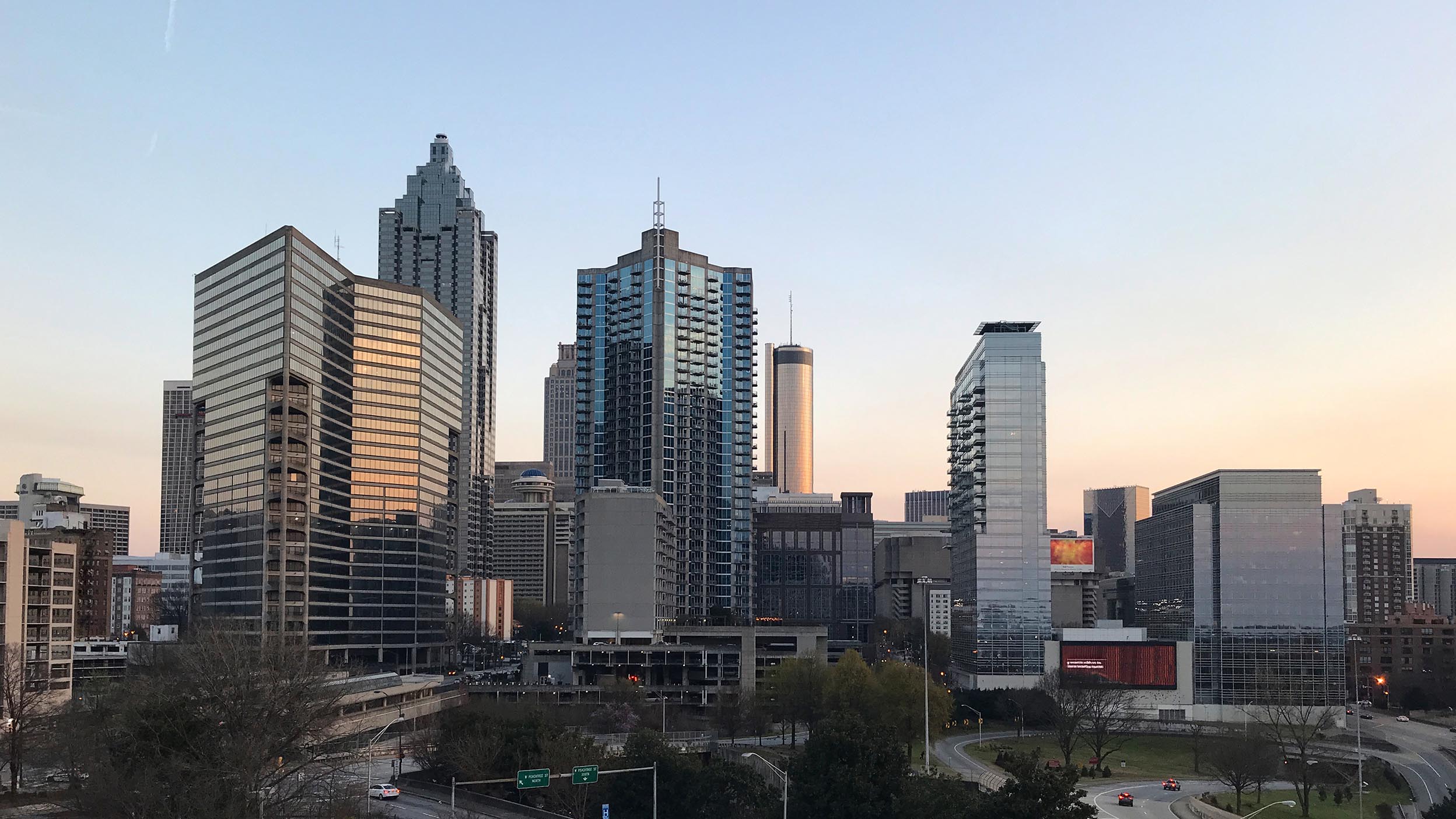 View of buildings