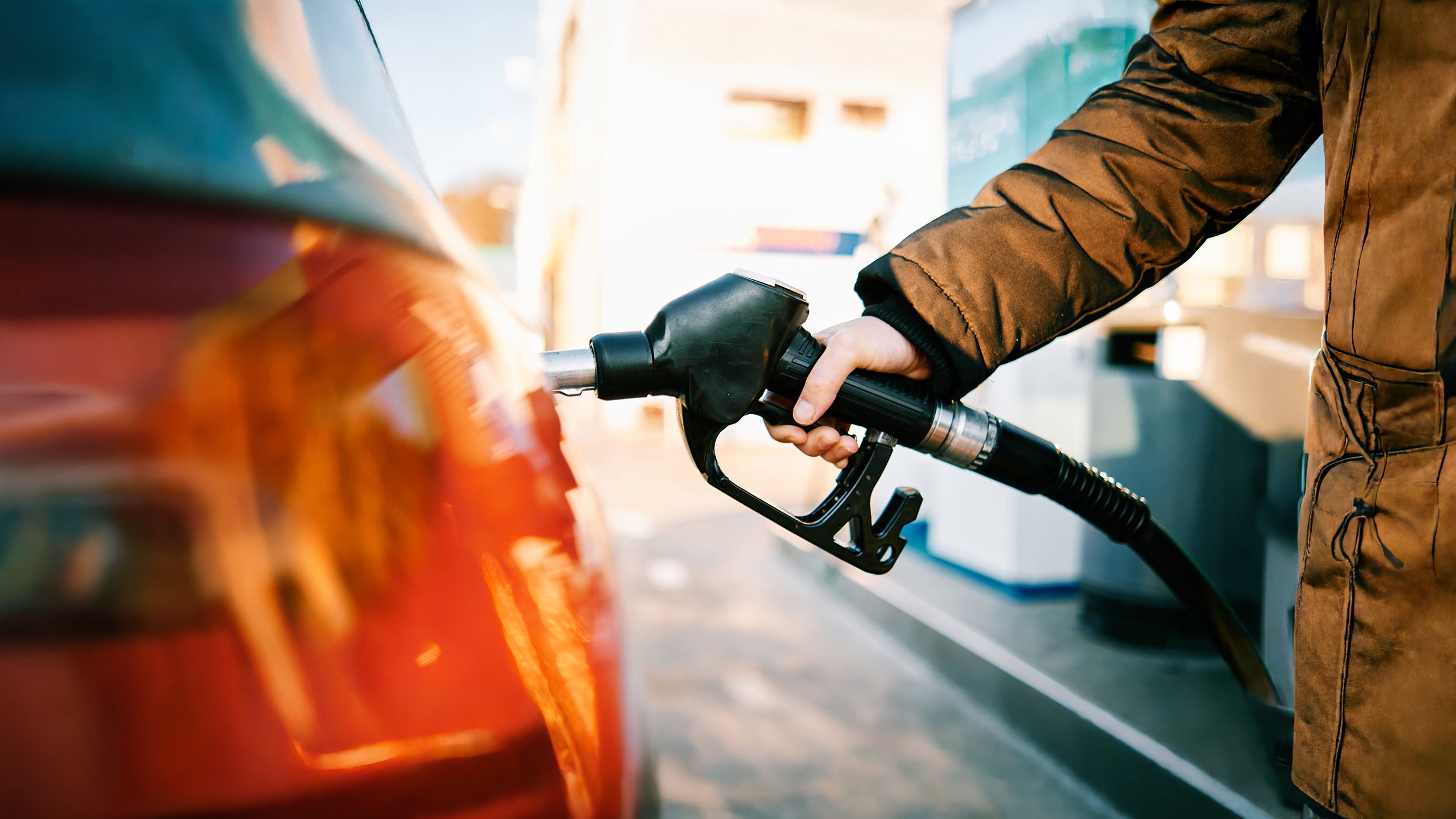 Fueling the car