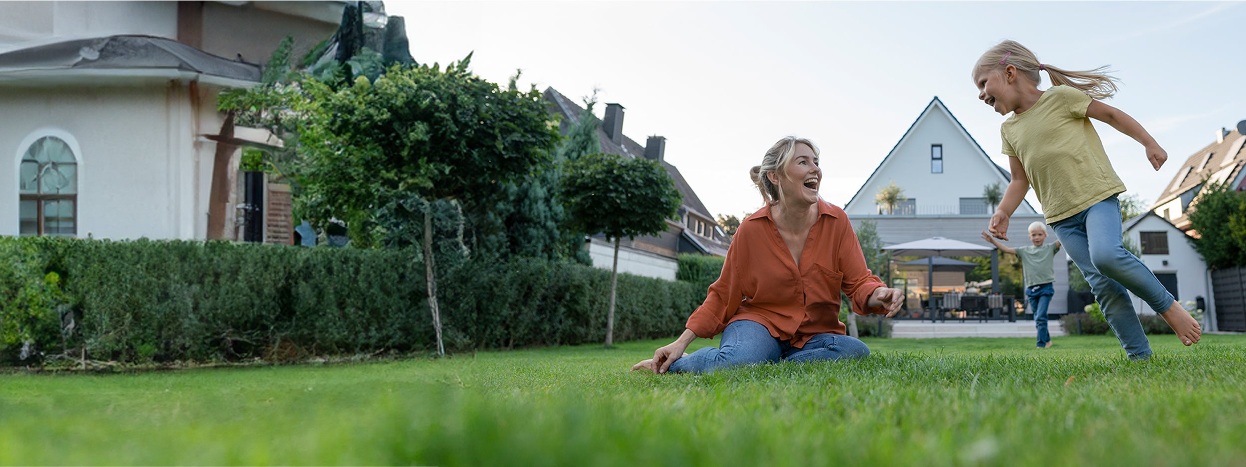 Old couple looking something on their ipad