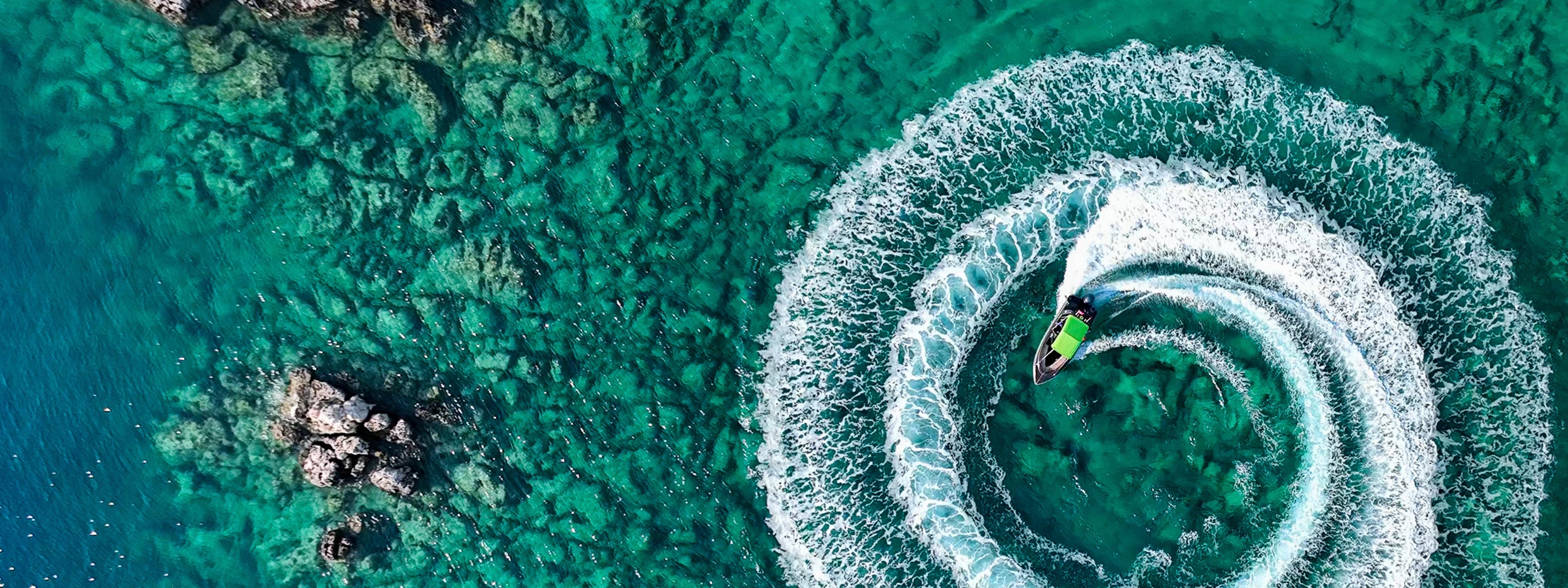 Jet-ski going in circles